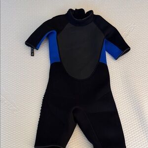 Kids Black and Blue Rashguard